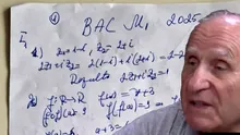 Ce a observat profesorul Neculai Romașcu, încercând să rezolve subiectele de matematică de la Bacalaureat 2025