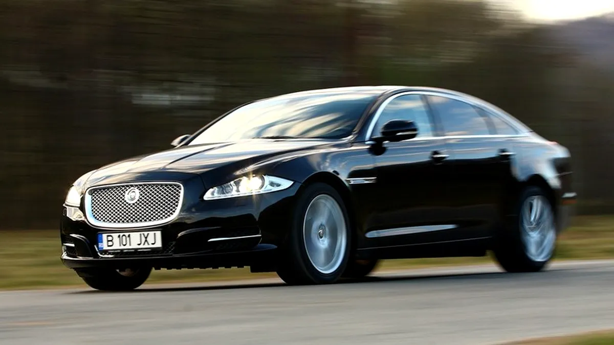 Test în România cu Jaguar XJ L – felina cu două feţe