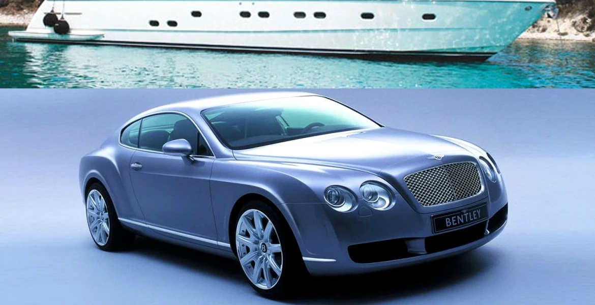 Superofertă de criză: yacht la pachet cu Bentley