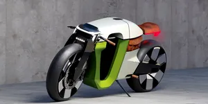 Skoda prezintă motocicleta viitorului, inspirată de un model produs în 1899