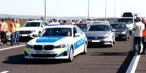 Video – Circulația a fost deschisă pe încă 47,10 kilometri din Autostrada Moldovei A7, între Adjud și Bacău