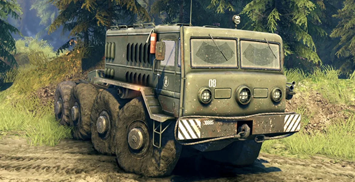 SpinTires e un joc excelent pentru pasionaţii de offroad. VIDEO