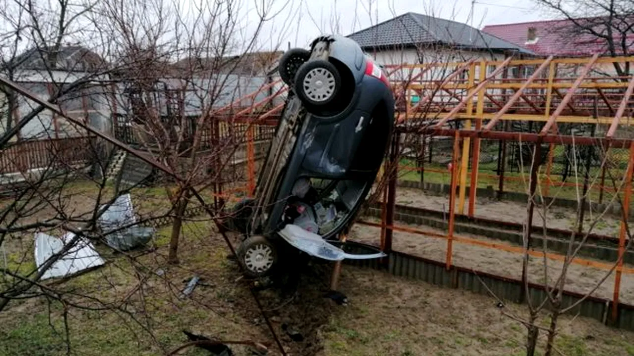 accident grad grădină mașină 4 