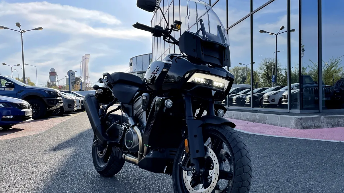 Motocicleta Harley-Davidson Pan America a ajuns în România - VIDEO