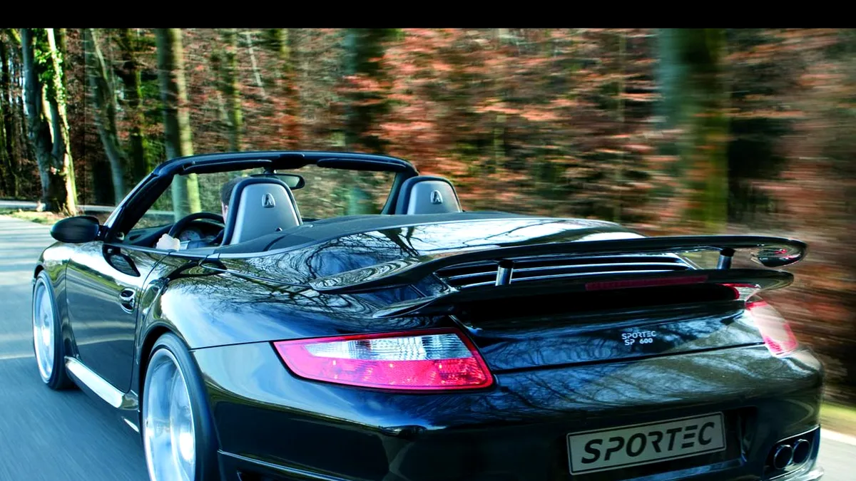 Porsche 911 Sportec SP600 Convertible