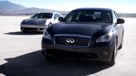 VIDEO: Infiniti M35h, cea mai rapidă maşină hibridă din lume