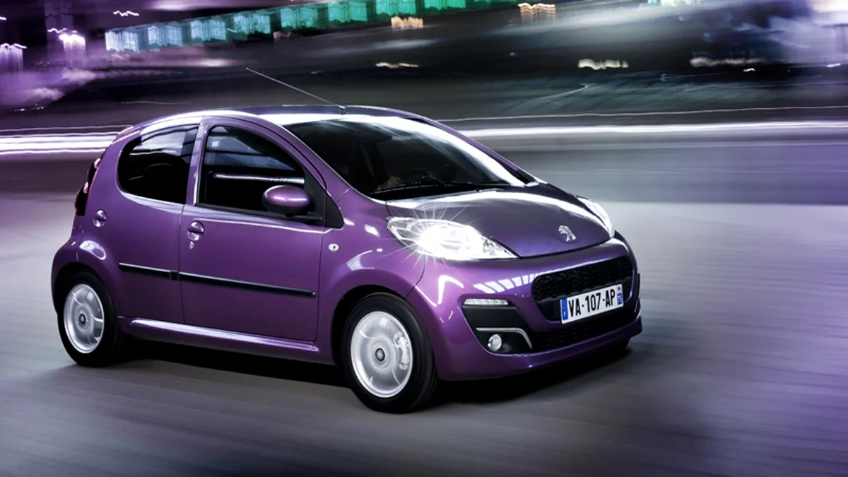 Facelift pentru Peugeot 107