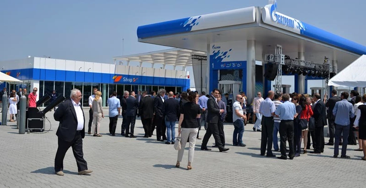 Gazprom deschide o nouă staţie de carburanţi pe Autostrada A1