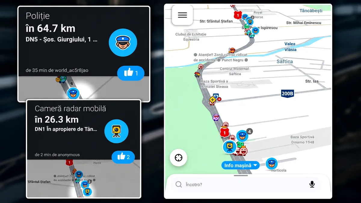 Funcția Waze și Maps de raportare a radarelor ar putea fi interzisă. Decizia luată de Curtea de Justiție a UE