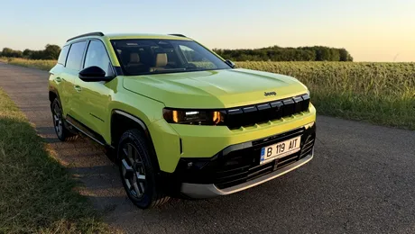 Test cu noul Jeep Compass e-Hybrid. SUV-ul care nu se sperie de șantierele din București, dar are câteva asperități de șlefuit