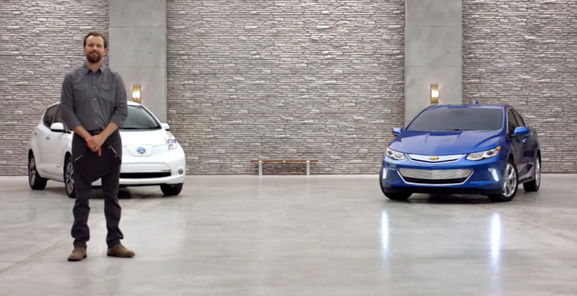 Chevrolet Volt încearcă să-şi facă de ruşine adversarii cu două reclame trase de păr [VIDEO]