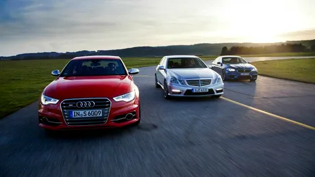 Audi vs. BMW vs. Mercedes-Benz în 2013. And the winner is...