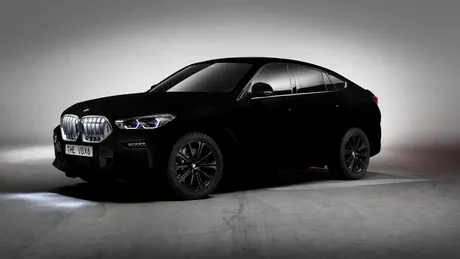 VIDEO: Viitorul BMW X6 va fi prima şi singura maşină vopsită cu Vantablack. Ce înseamnă asta?