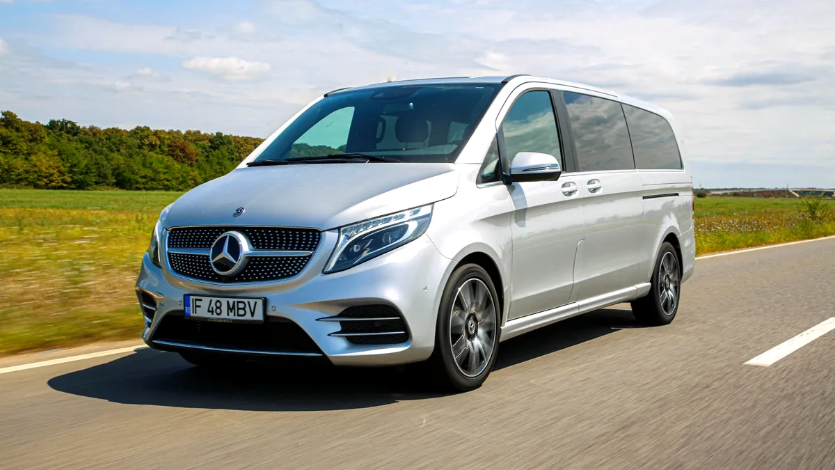 Test drive | Mercedes-Benz Clasa V, salonul de business pe roţi pe care toţi doresc să-l conducă