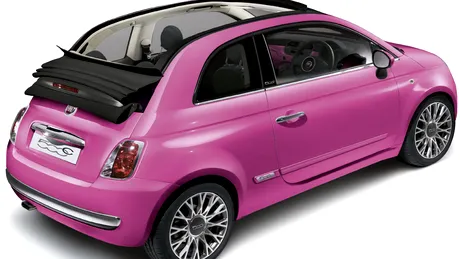 Fiat 500C Pink - Ediţie specială