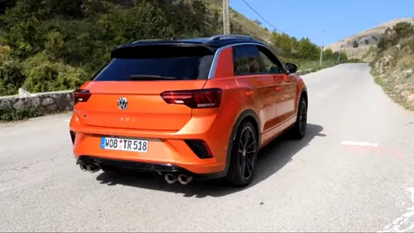 Volkswagen T-Roc R face 0-100 km/h în mai puțin de 5 secunde. Testat! - VIDEO