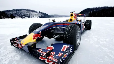 Red Bull Formula 1 - teste pe zăpadă