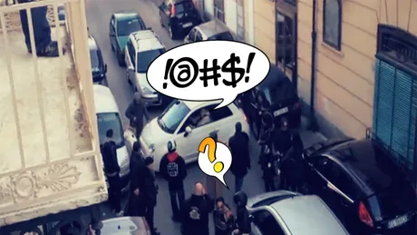 VIDEO: Un şofer întoarce un Fiat 500 pe o străduţă în „doar” câteva ore