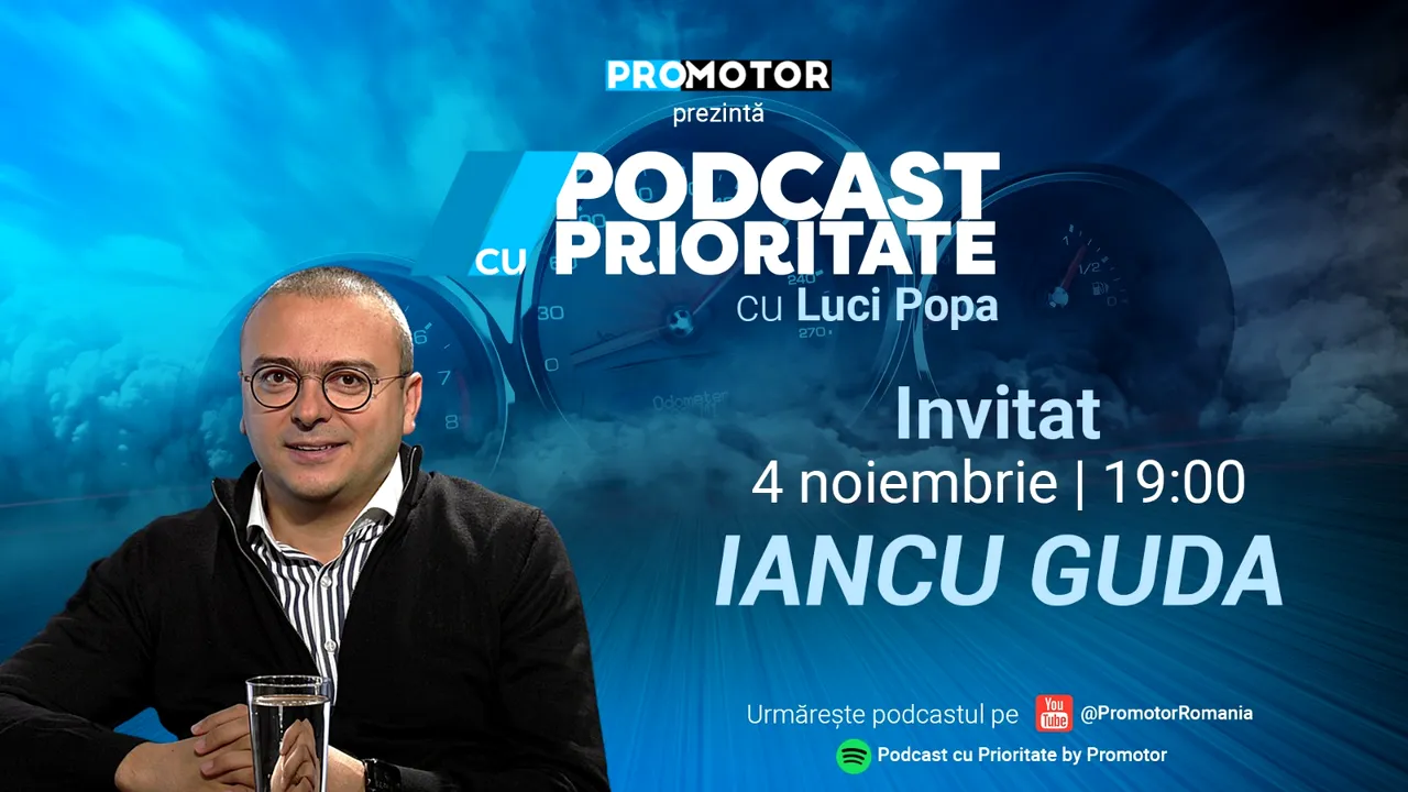 Sâmbătă 4 noiembrie ora 1900 Podcast cu Prioritate 19. Invitat Iancu Guda 1 