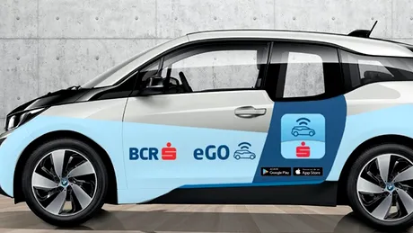 S-a lansat primul serviciul de car sharing 100% electric din Bucureşti, oferit prin card bancar