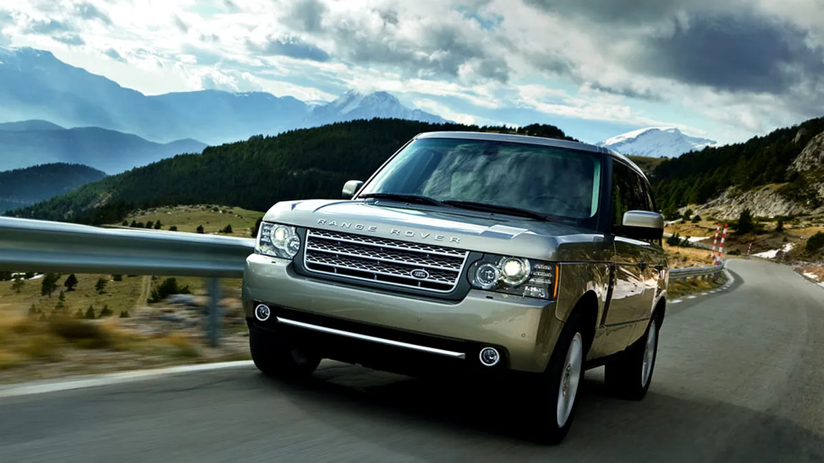 Range Rover facelift - Informaţii oficiale