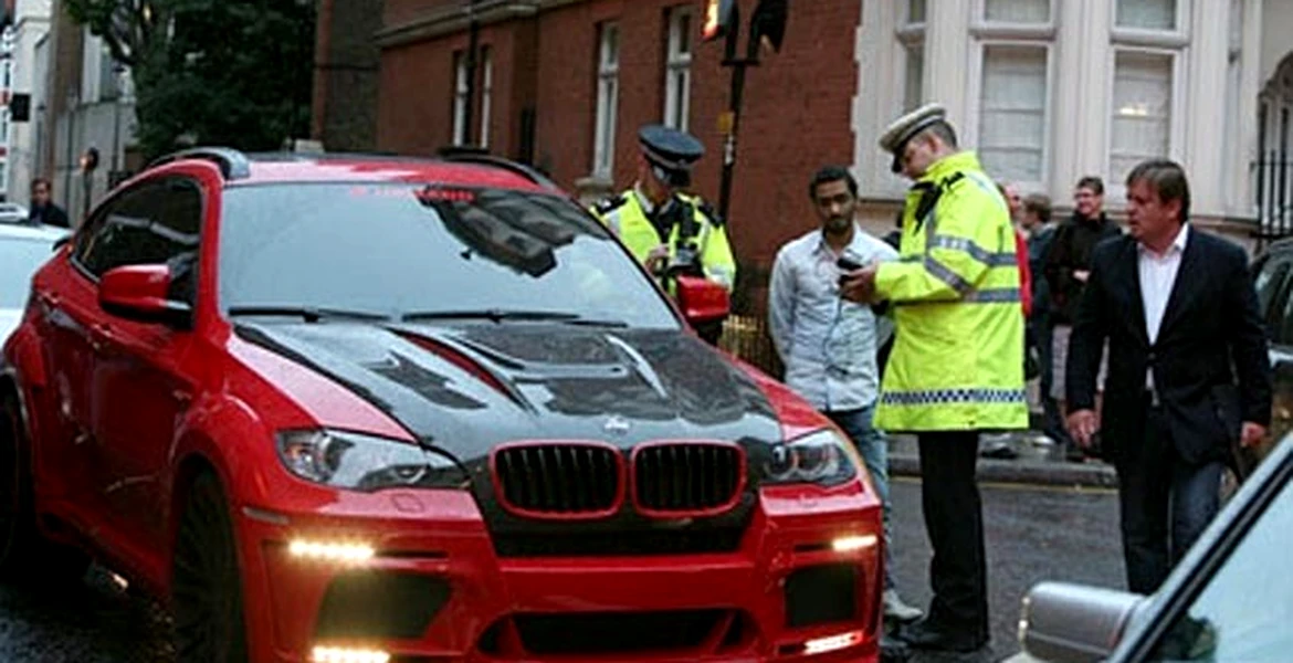 Poliţia britanică confiscă maşinile şmecherilor arabi!