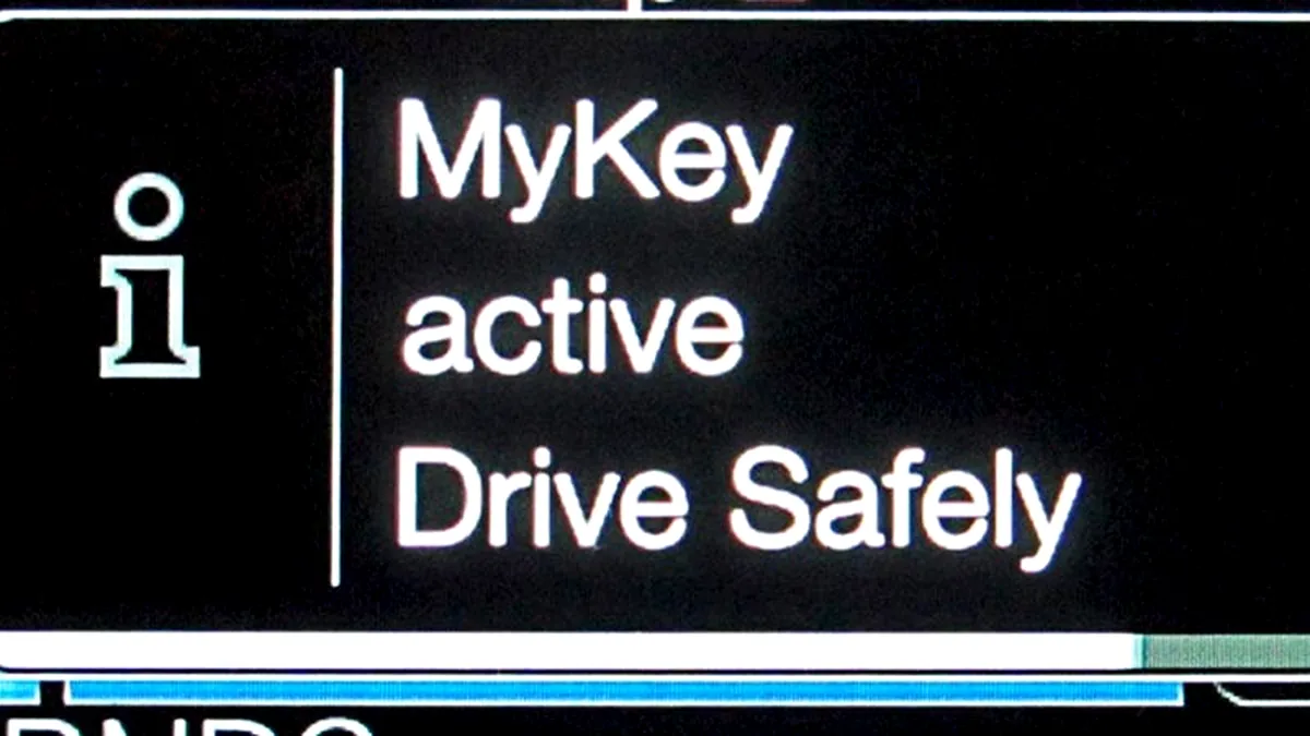 Ford MyKey - cum pot controla părinţii de la distanţă maşina adolescentului