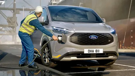 Utilitara electrică Ford Transit Custom va primi o autonomie mai mare