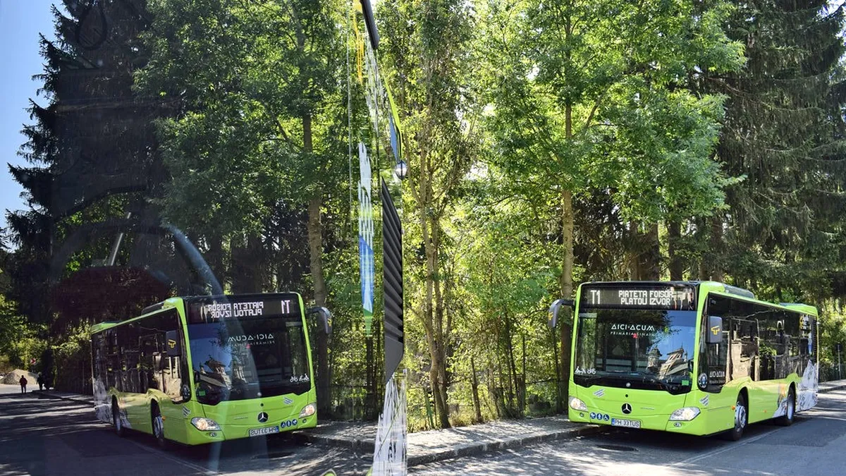 11 autobuze Mercedes-Benz Citaro C2 Hybrid vor circula în Sinaia - FOTO