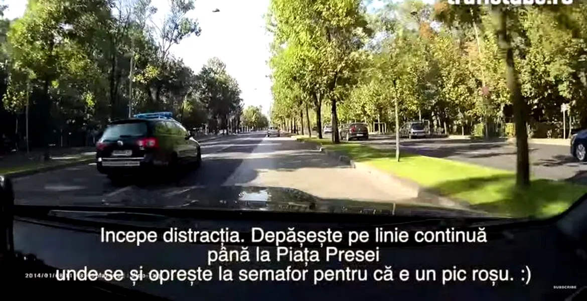 Pentru Poliţia de Frontieră nu există reguli de circulaţie, se pare. VIDEO