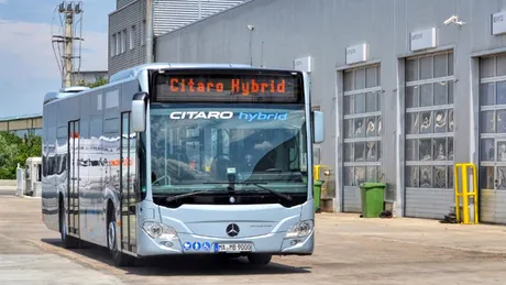 Caravană de prezentare a noului Mercedes-Benz Citaro Hybrid va trece prin mai multe oraşe din România