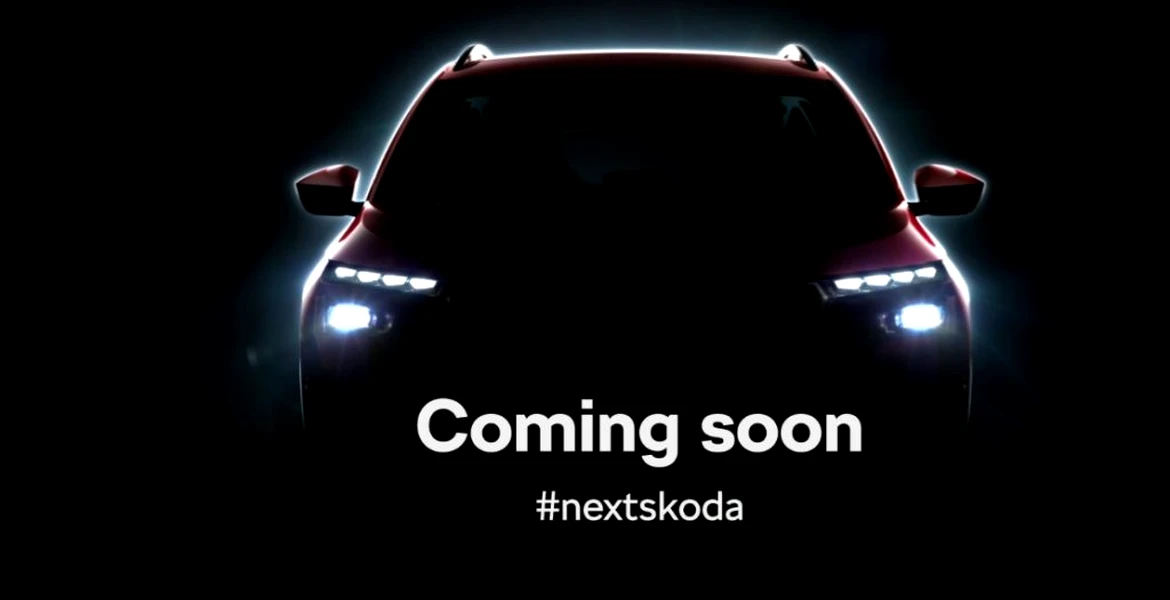 Skoda îşi măreşte familia de crossovere. Premiera mondială a noului model Skoda va avea loc în martie 2019 – VIDEO