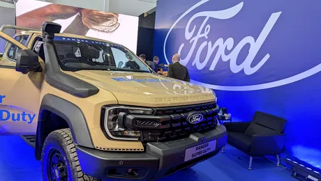 BSDA 2026: Ford Ranger Super Duty, expus la București. Vehiculul dual-use va putea fi deținut și de civili în Europa