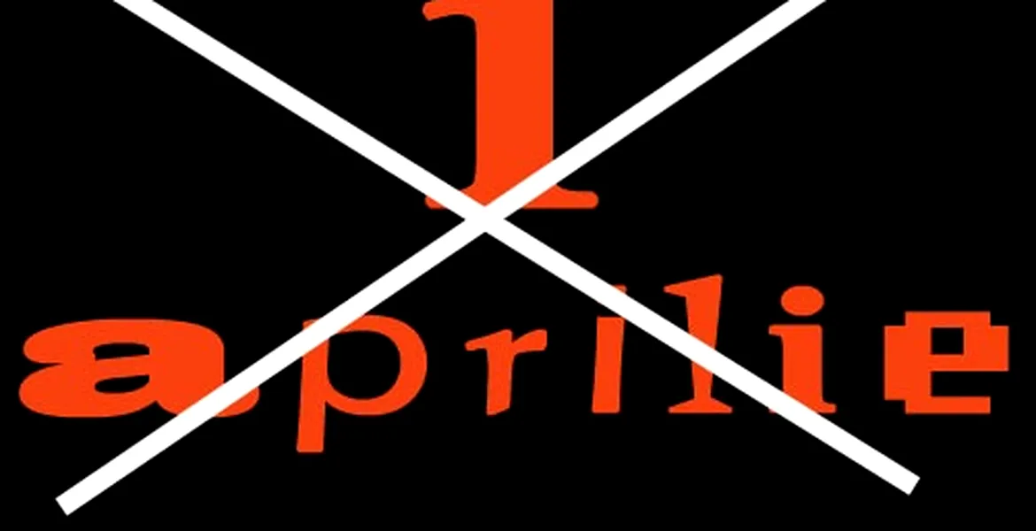 Ştiri care NU sunt poante de 1 aprilie