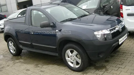 E reală: Dacia Duster pick-up, propunere pentru o utilitară Duster