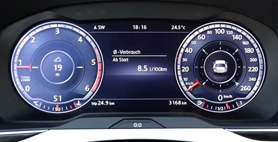 VIDEO: Cum accelerează noul Volkswagen Passat 2.0 TDI