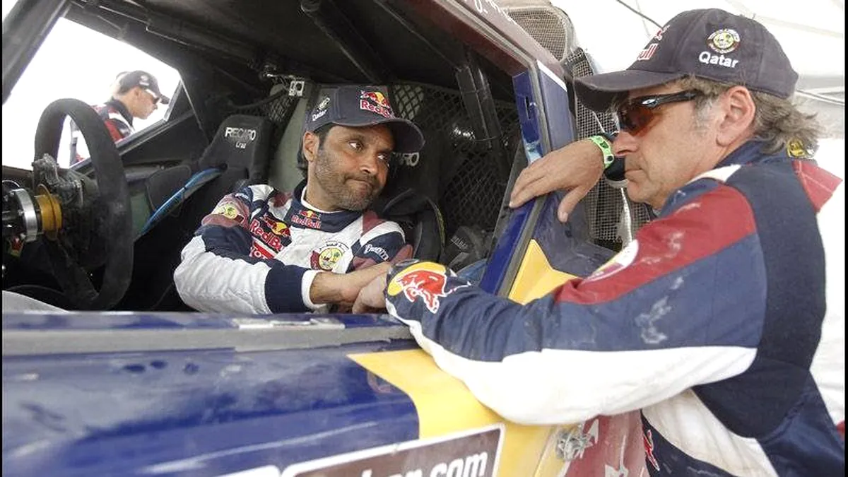 Al-Attiyah câştigă etapa a şasea a Raliului Dakar, Sainz abandonează