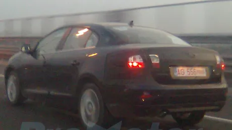 Renault Megane Sedan - spionat în România