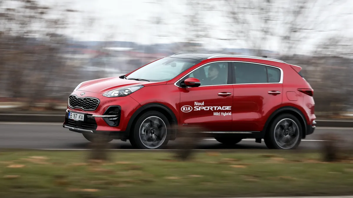 Test drive KIA Sportage mild-hybrid. SUV-ul coreean a devenit şi mai atractiv - GALERIE FOTO