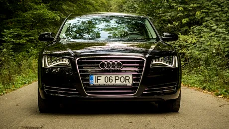 TEST în România cu Audi A8 4.2 TDI quattro (pre-facelift)