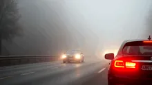 Infotrafic: Ceața îngreunează circulația pe mai multe drumuri din sudul țării