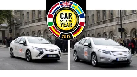 Titlul ”European Car of the Year 2012” este câştigat de Opel Ampera/Chevrolet Volt