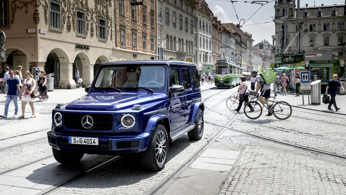 Mercedes-Benz pregătește un model Clasa G de dimensiuni mai mici
