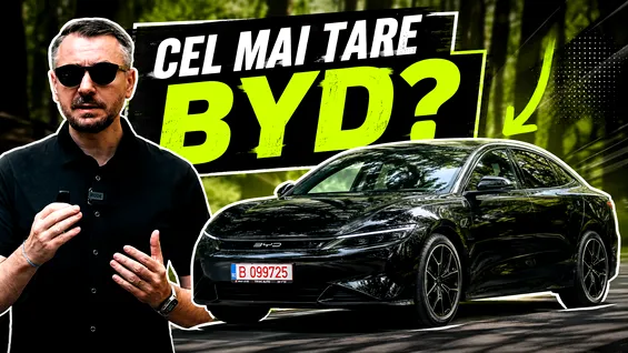 Video / BYD Seal facelift 2026 poate deveni una dintre surprizele anului 2026 pe piața electricelor