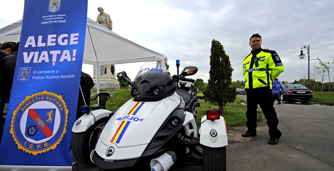 Poliţia Română iese la treabă pe drumurile naţionale