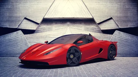 Ferrari Verus, alt concept creat de un designer român