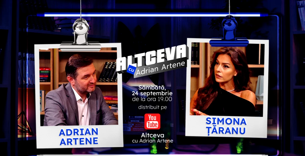 Simona Țăranu este invitată la podcastul ALTCEVA cu Adrian Artene