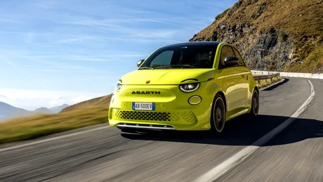 Abarth 500e a fost dezvăluit. Este primul model electric al mărcii