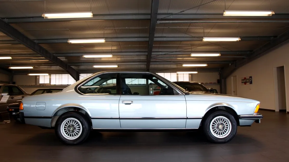 Se vinde un BMW Seria 6 produs în 1979. Deși are 41 de ani nu este ieftin deloc - GALERIE FOTO