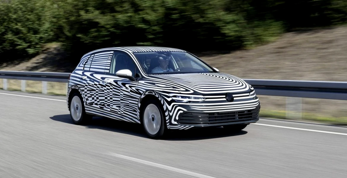 Volkswagen a început ultima etapă de testare a noului Golf 8